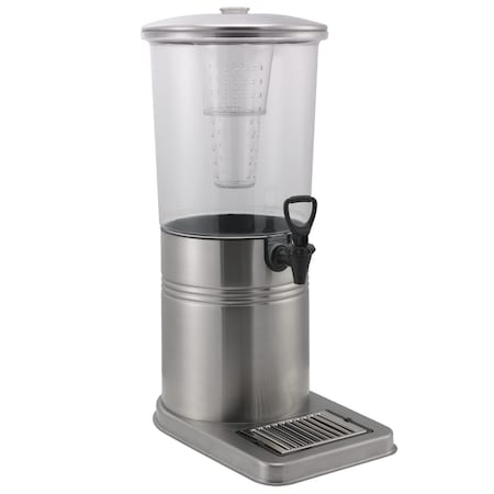 Service Ideas Levigo Cold Beverage Dispenser with Black Spigot, 3.5 Gallon LEV35GBS